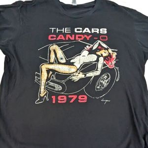The Cars Ric Ocasek T-shirt Candy-O I Need You Vargas 2X